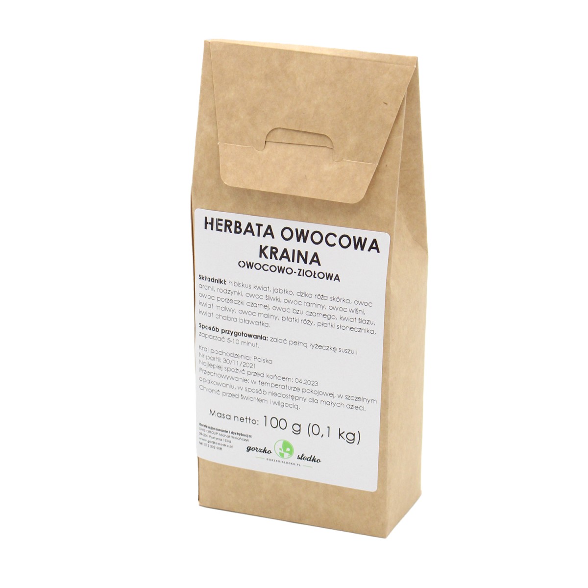 Herbata owocowa kraina 100g